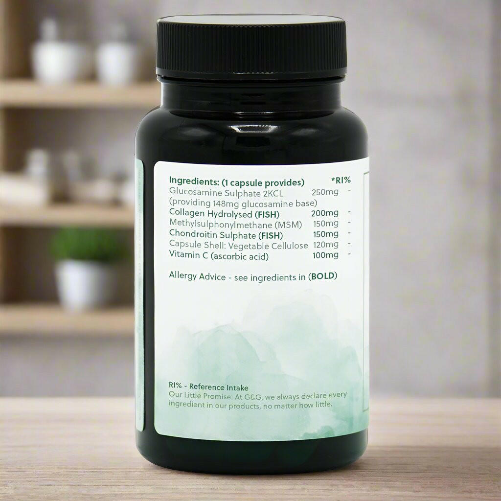 Collagen Extra | Joint Care | Hair, Skin and Nails | G&G vitamins | Health food supplements | Natural supplements | Ingredients