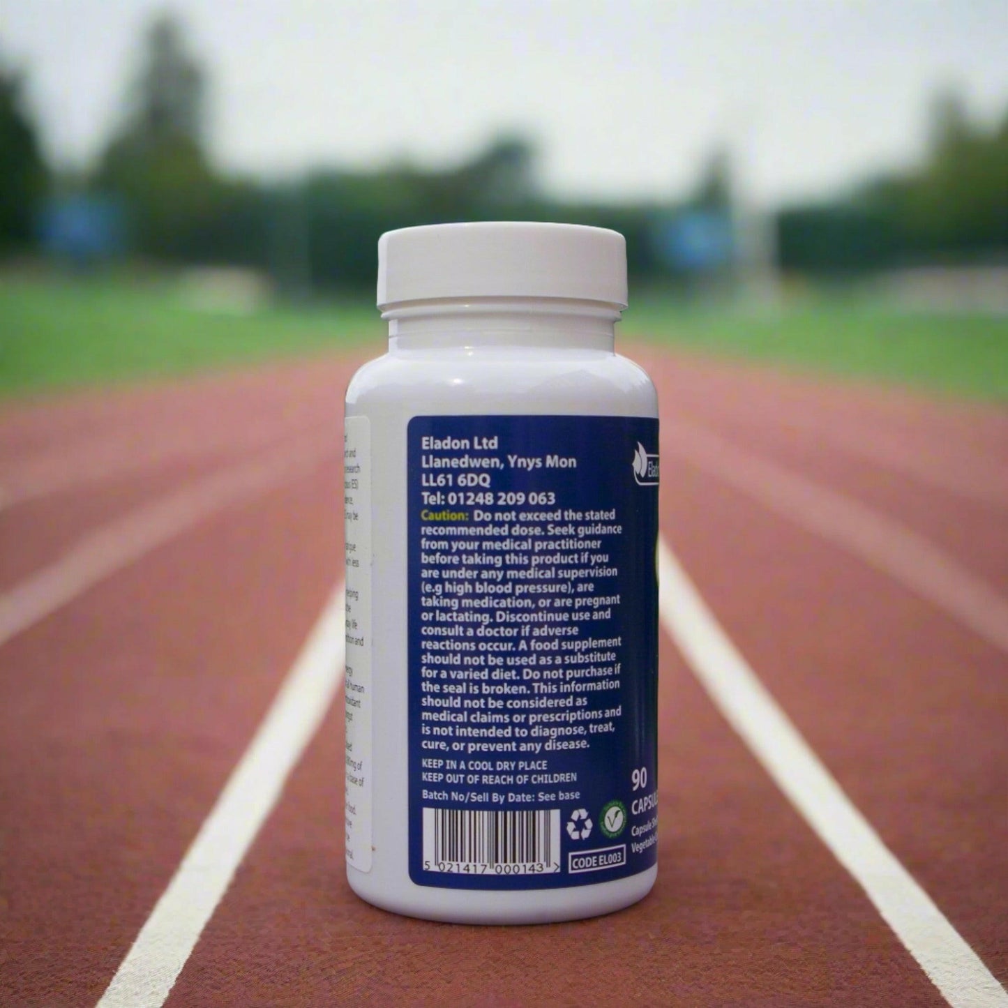 Eladon's Elagen Sport | Natural Sport Supplement | Eleuthero | CoQ10 | Information | Endurance | Adaptogen | Herbal supplement