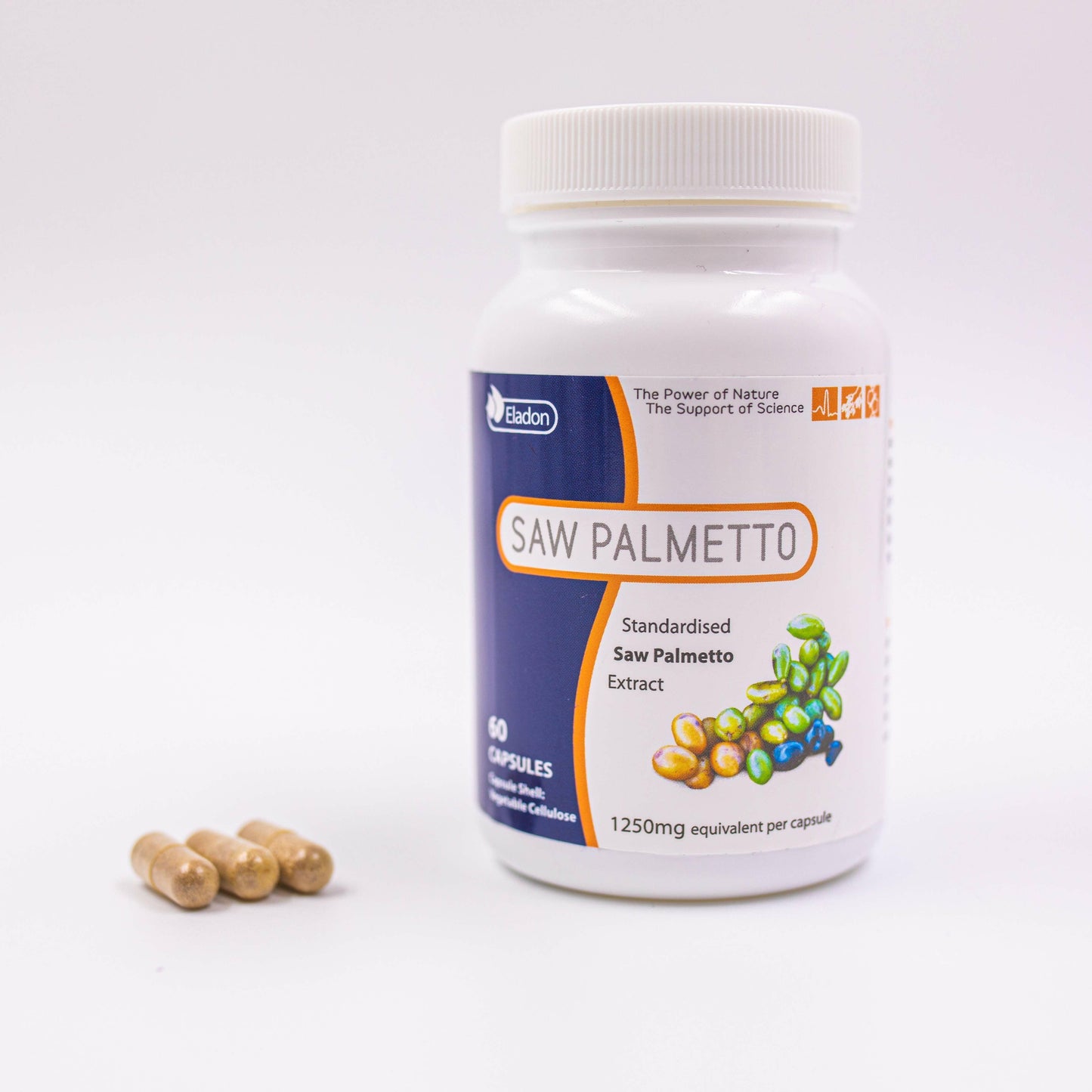 Eladon Saw Palmetto | Men's Health | Prostate health | Extract | Natural supplements | Capsules